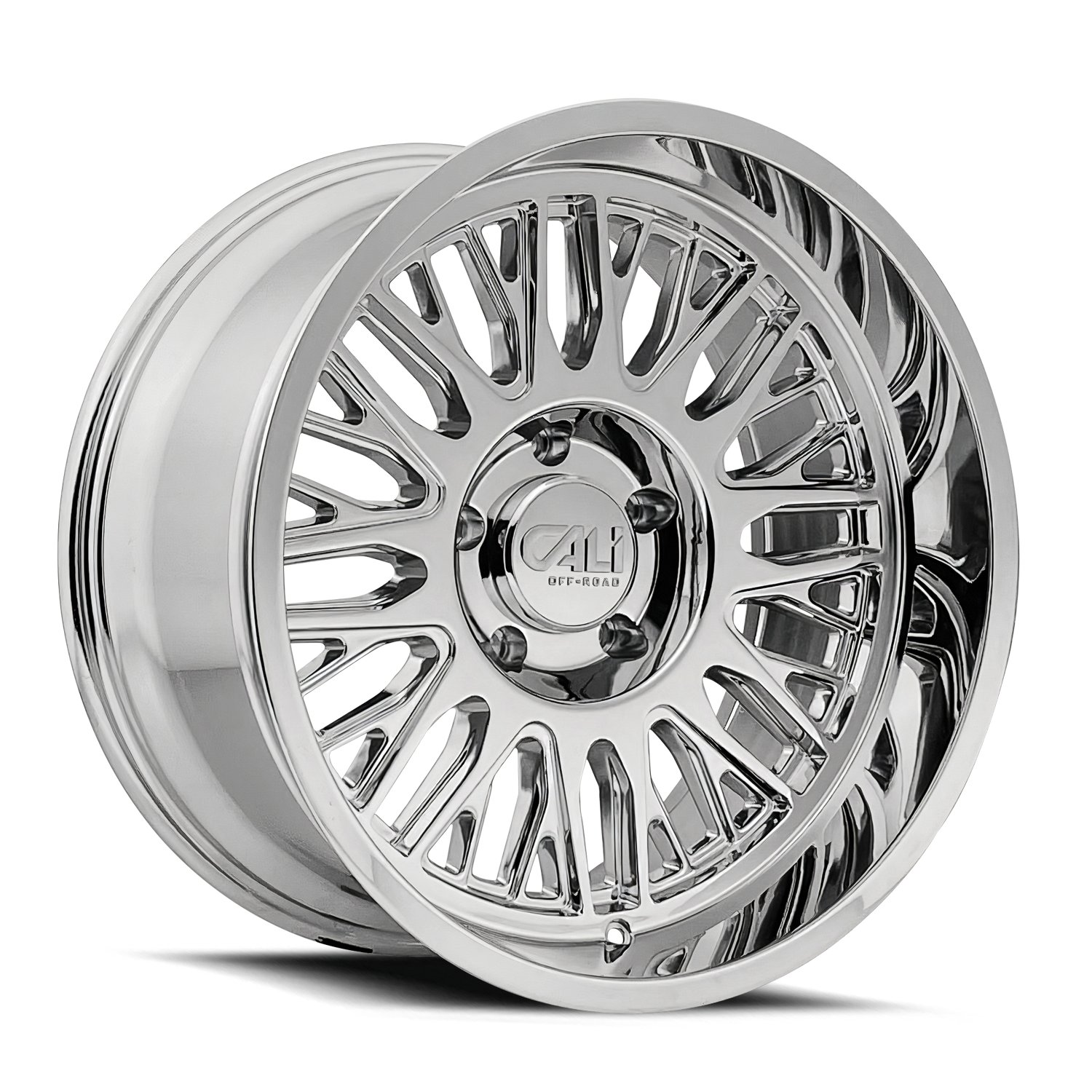 CALI VERTEX 9116 CHROME 20X10 6-139.7 -25MM 106MM