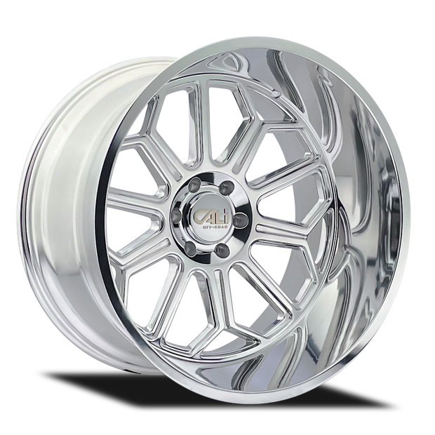 CALI AUBURN 9117 POLISHED 20X10 6x135 -25MM 87.1MM