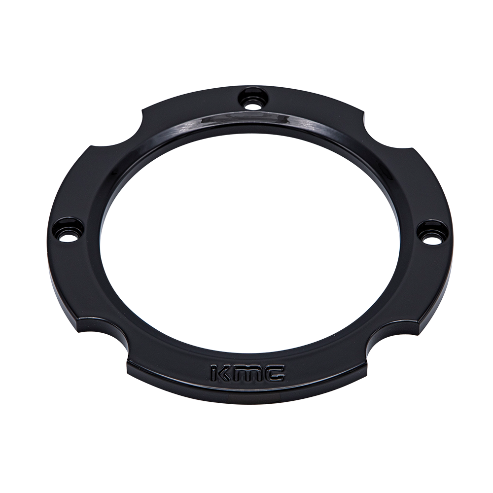 KS CAP RING 4X156 - ANODIZED SATIN BLACK - CAPRING244-BLACK