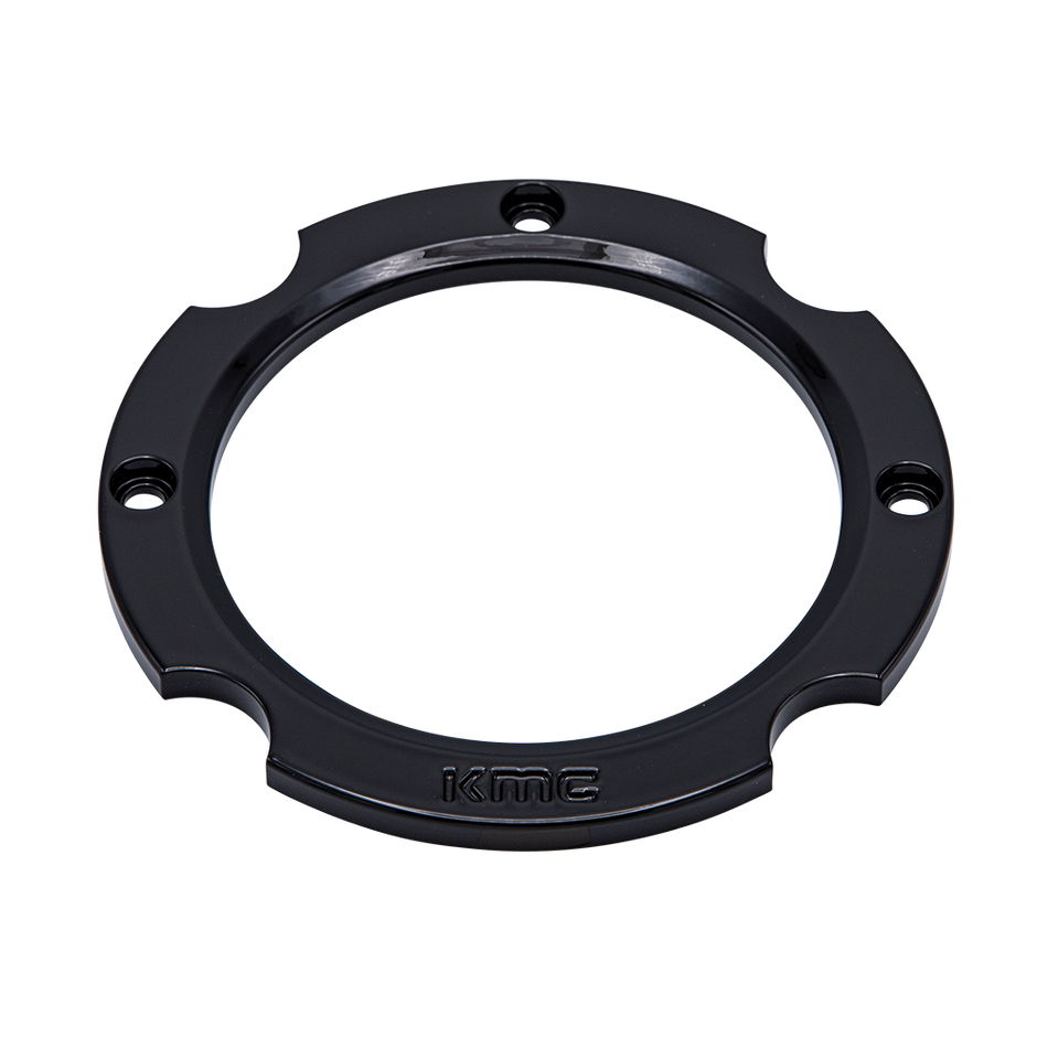 KS CAP RING 4X156 - ANODIZED SATIN BLACK - CAPRING244-BLACK