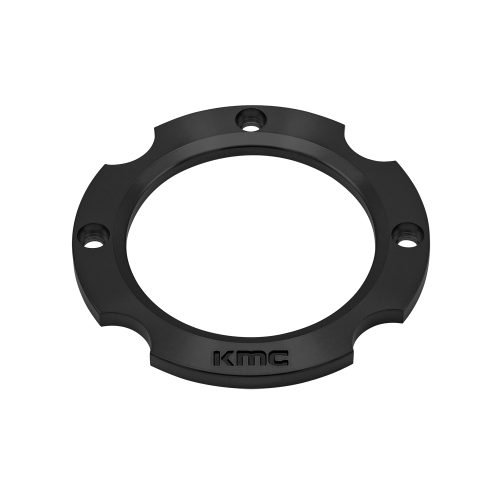 KS CAP RING 4X137 - ANODIZED SATIN BLACK - CAPRING248-BLACK
