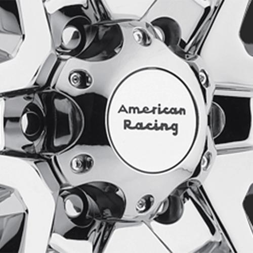 AR CAP STYLE B CHROME 6X135 - CARB1406CH