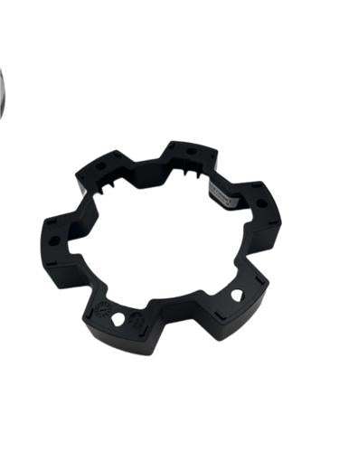 CAP BR 1IN SPCR KIT MT BLK 6/135/139.7 - CCBR3SPACER6M