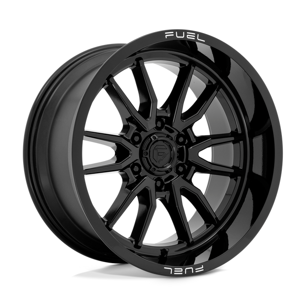 Fuel 1PC D760 Clash 20x10 6x139.7 G-BLK - D76020008447