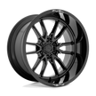 Fuel 1PC D760 Clash 22x12 6x139.7 G-BLK - D76022208447