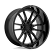 Fuel 1PC D760 Clash 24x12 6x139.7 G-BLK - D76024208447