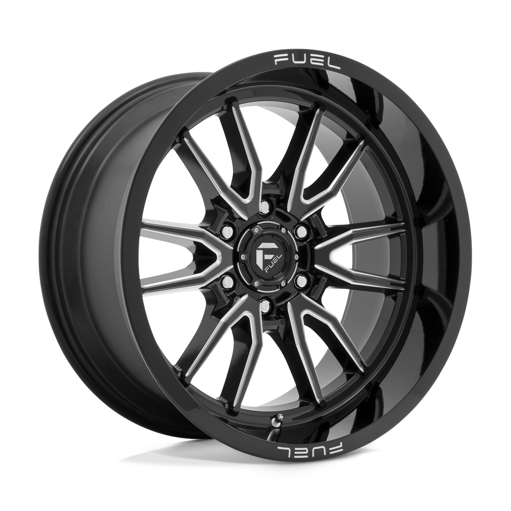 Fuel 1PC D761 Clash 17x9 6x139.7 G-BLK MILL - D76117908450