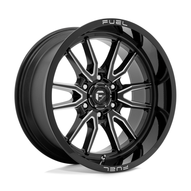 Fuel 1PC D761 Clash 20x9 6x139.7 G-BLK MILL - D76120908450