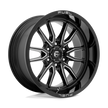 Fuel 1PC D761 Clash 20x10 6x139.7 G-BLK MILL - D76120008447