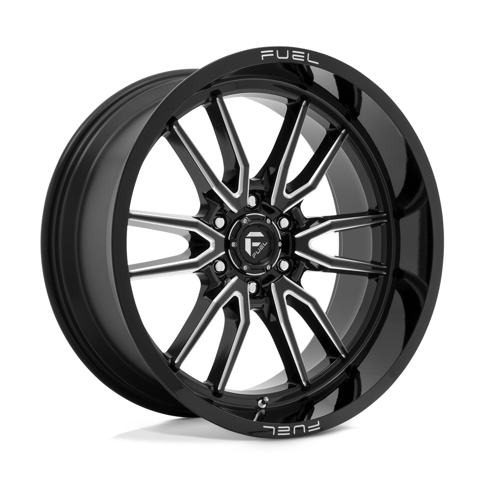 Fuel 1PC D761 Clash 22x10 6x139.7 G-BLK MILL - D76122008447