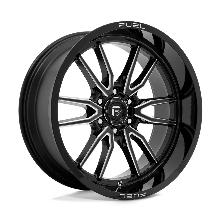 Fuel 1PC D761 Clash 22x10 6x139.7 G-BLK MILL - D76122008447
