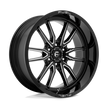 Fuel 1PC D761 Clash 22x10 6x135 G-BLK MILL - D76122008947