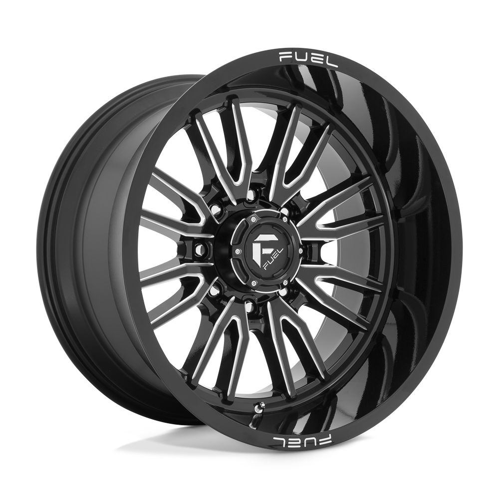 Fuel 1PC D761 Clash 22x12 8x170 G-BLK MILL - D76122201747