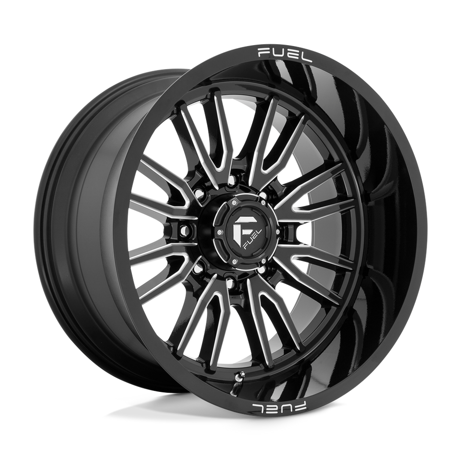 Fuel 1PC D761 Clash 22x12 8x180 G-BLK MILL - D76122201847