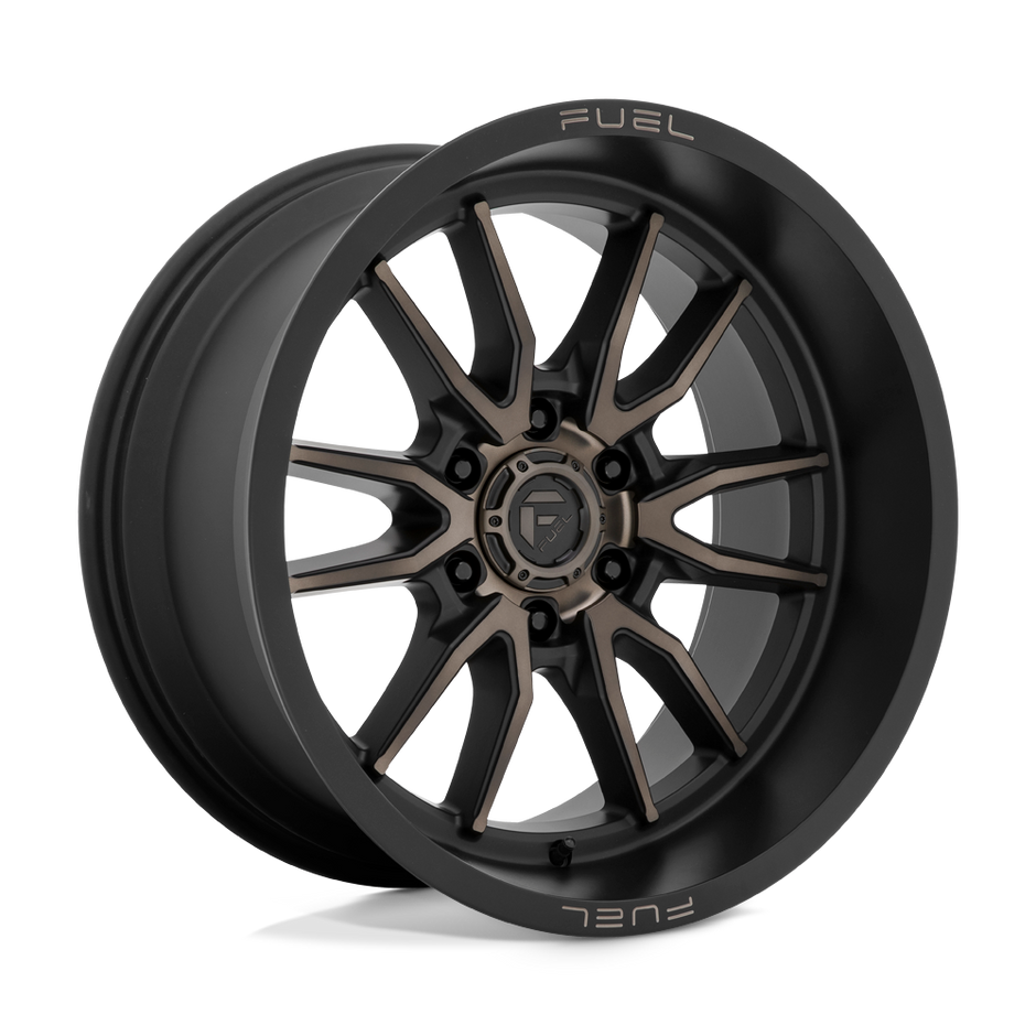 Fuel 1PC D762 Clash 18x9 6x139.7 MT-BLK-DDT - D76218908450