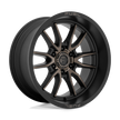Fuel 1PC D762 Clash 17x9 6x139.7 MT-BLK-DDT - D76217908450