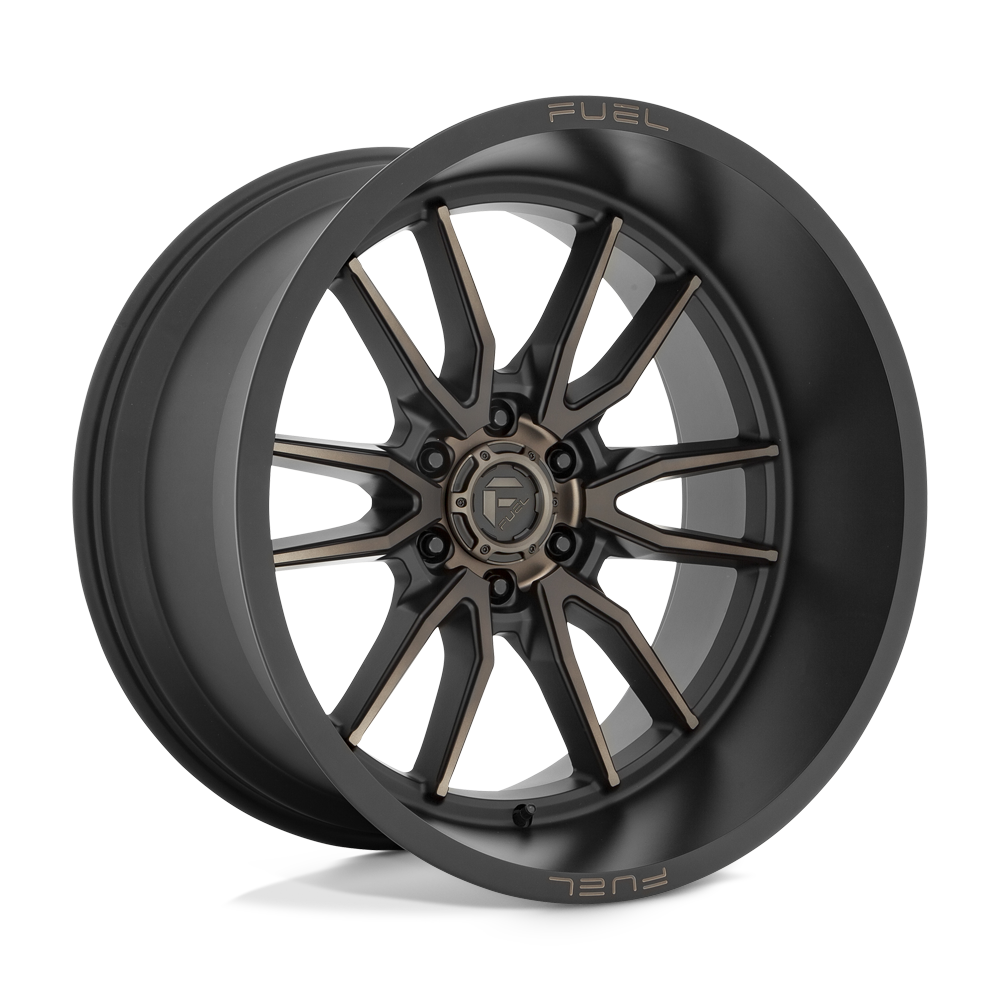 Fuel 1PC D762 Clash 22x12 6x139.7 MT-BLK-DDT - D76222208447
