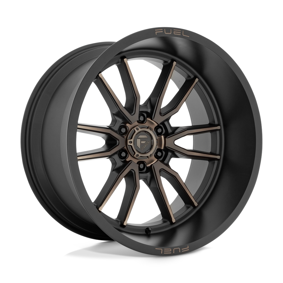 Fuel 1PC D762 Clash 22x12 6x139.7 MT-BLK-DDT - D76222208447