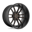 Fuel 1PC D762 Clash 22x12 6x139.7 MT-BLK-DDT - D76222208447