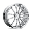 DUB 1PC S251 Clout 24x10 6x135 CHR-PLATED - S251240089+30