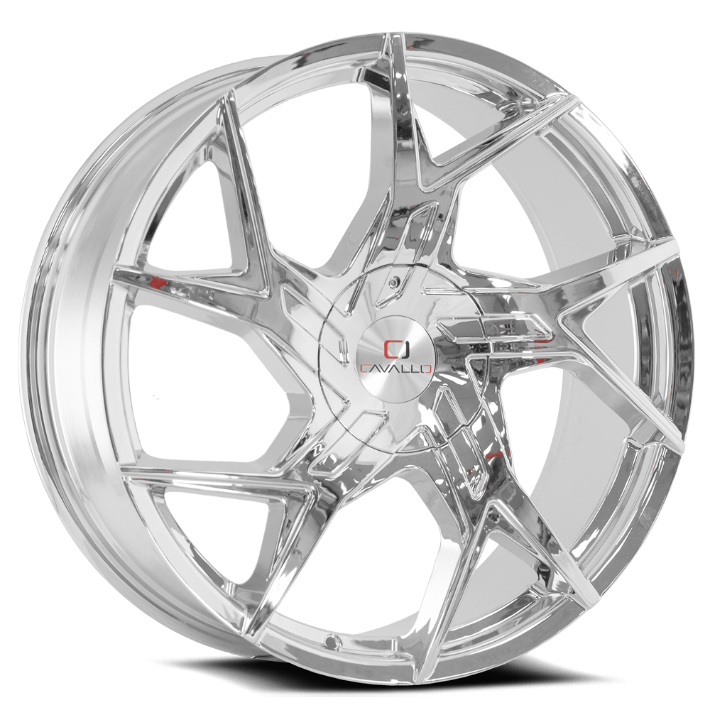 Cavallo CLV-26 22x9.5 6x135/6x139.7 ET 25 (Chrome) - CLV-26229561351397+25C