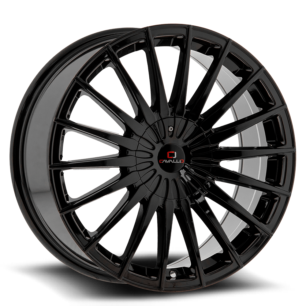 Cavallo CLV-34 18x8 5x112/5x114.3 ET 35 (Gloss Black) - CLV-34188051121143+35GB