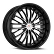 Cavallo CLV-42 22x9.5 5x115/5x120 ET 15 (Gloss Black & Machined) - CLV-4222955115120+15BM
