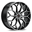 Cavallo CLV-44 20x8.5 5x108/5x114.3 ET 35 (Gloss Black & Machined) - CLV-44208551081143+35BM