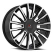 Cavallo CLV-47 24x9 5x115/5x120 ET 34 (Gloss Black & Machined) - CLV-4724905115120+34BM