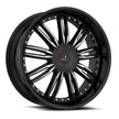 Cavallo CLV-54 20x8.5 5x112/5x114.3 ET 35 (Gloss Black & Machined) - CLV-54208551121143+35BM