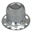 Chrome Derby Hub Cover Closed End 3.25