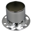 Chrome Derby Hub Cover Open End 3.18