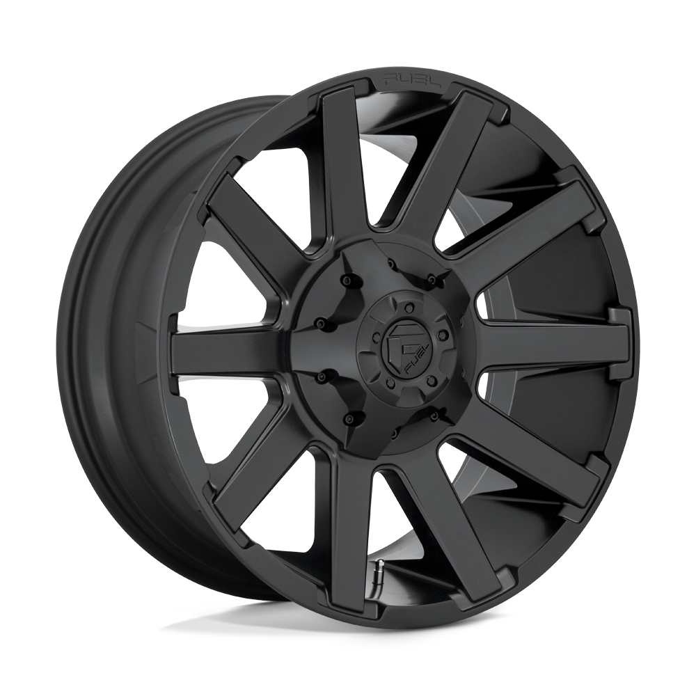 Fuel 1PC D437 Contra 20x10 5x139.7/5x150 S-BLK - D43720007047