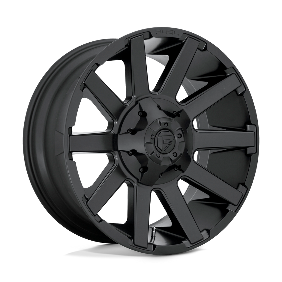 Fuel 1PC D437 Contra 20x10 8x170 S-BLK - D43720001747