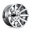 Fuel 1PC D614 Contra 20x10 8x170 CHR-PLATED - D61420001747