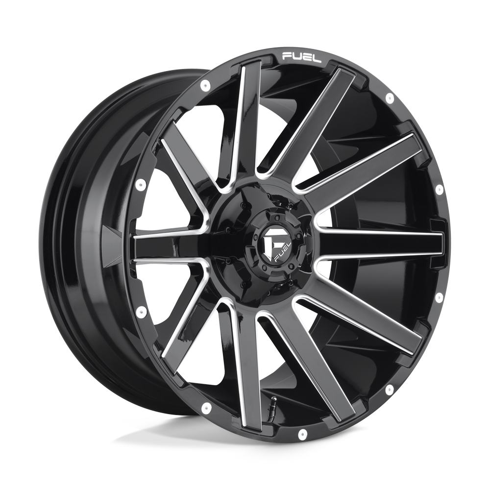 Fuel 1PC D615 Contra 18x9 5x114.3/5x127 GL-BLK-MIL - D61518902650