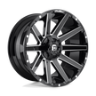 Fuel 1PC D615 Contra 22x10 5x114.3/5x127 GL-BLK-MIL - D61522002647