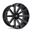 Fuel 1PC D615 Contra 24x12 6x135/6x139.7 GL-BLK-MIL - D61524209847