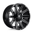 Fuel 1PC D615 Contra 20x9 8x165.1 GL-BLK-MIL - D61520908250