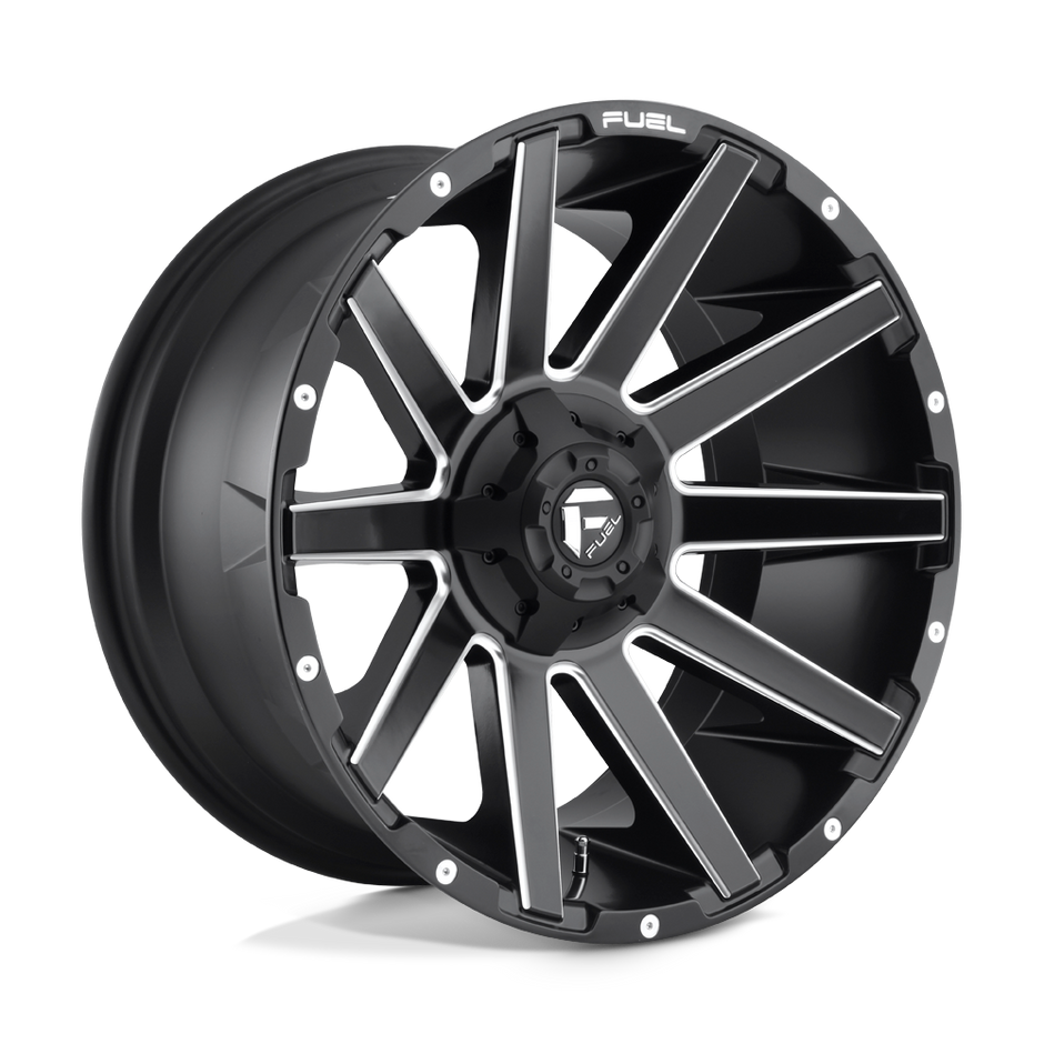 Fuel 1PC D616 Contra 20x10 6x135/6x139.7 MT-BLK-MIL - D61620009846