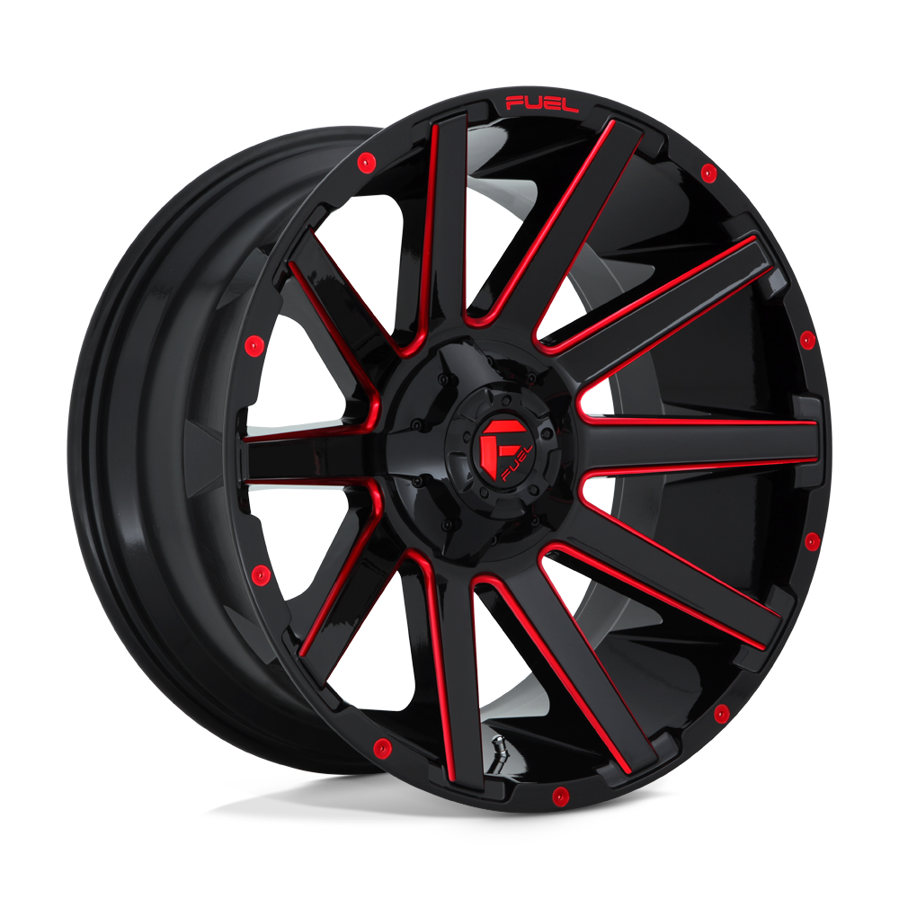 Fuel 1PC D643 Contra 20x9 5x114.3/5x127 GL-BLK-RTTC - D64320902650
