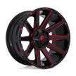 Fuel 1PC D643 Contra 20x9 6x135/6x139.7 GL-BLK-RTTC - D64320909849