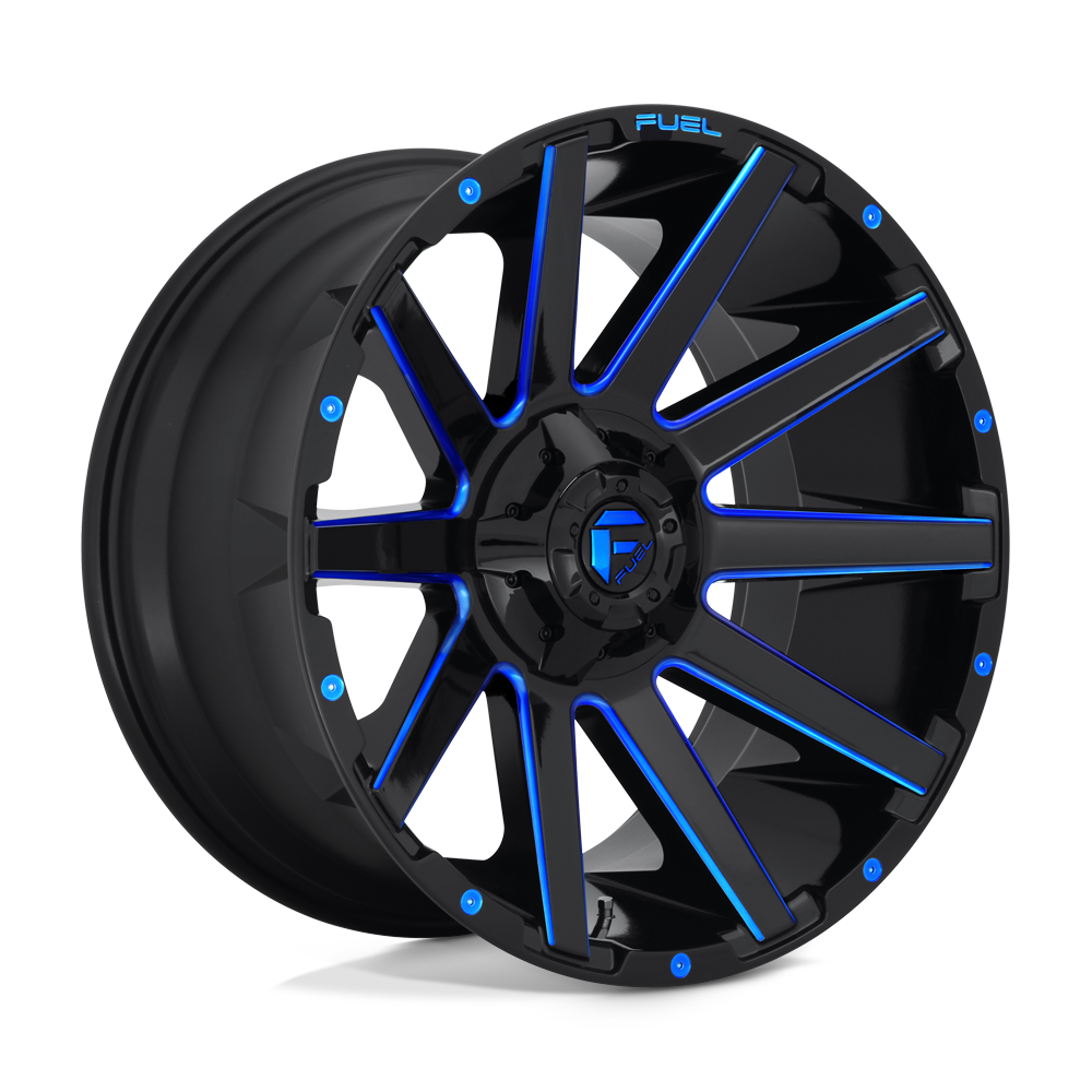 Fuel 1PC D644 Contra 20x9 5x114.3/5x127 GL-BLK-BTTC - D64420902650