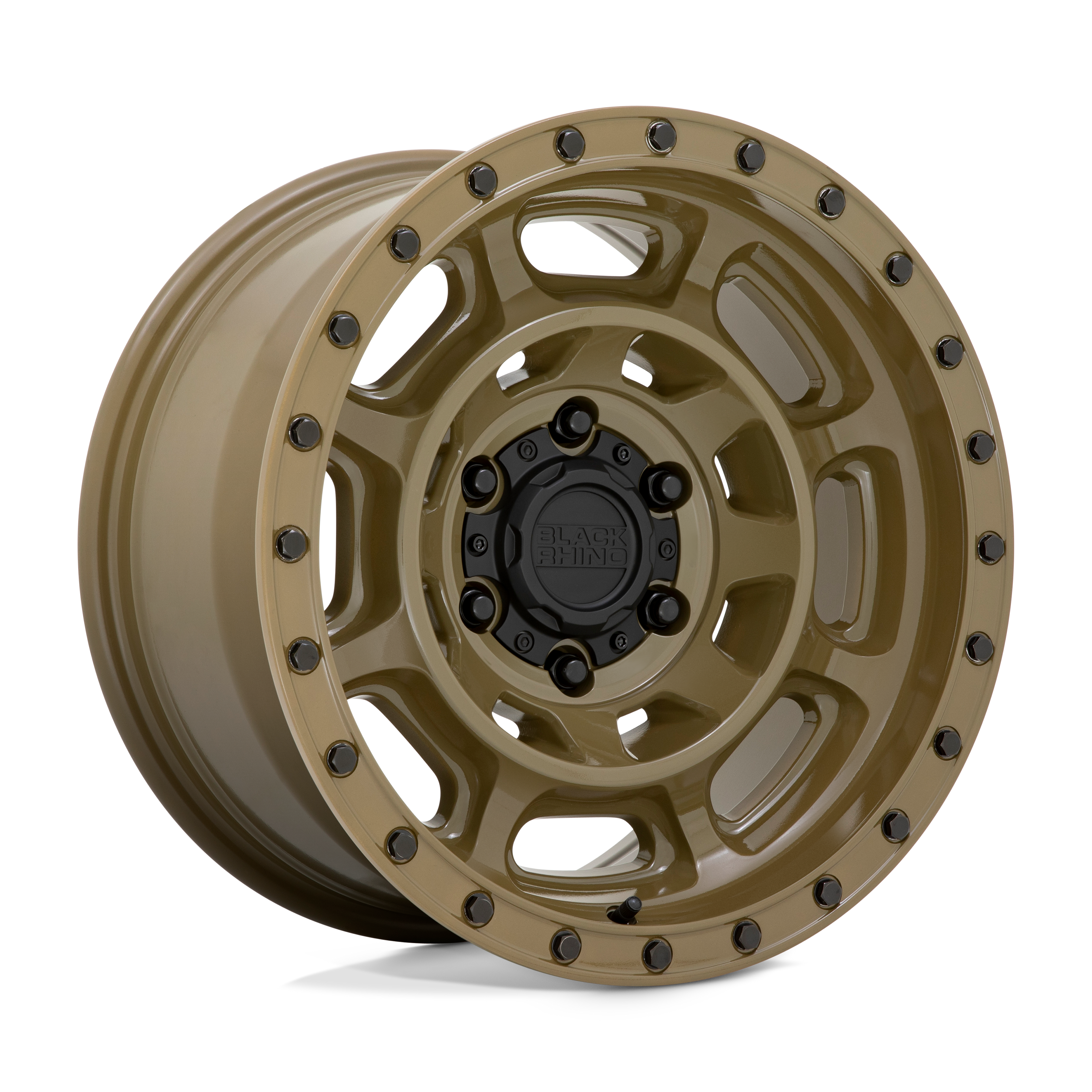 Black Rhino Hard Alloys Convoy 17x8.5 5x127 GATOR-GRN - 1785CNV-85127N71