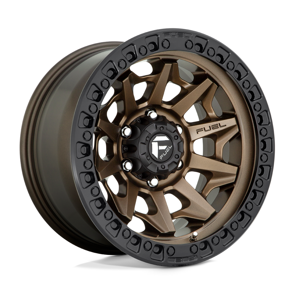 Fuel 1PC D696 Covert 17x9 6x139.7 MT-BRNZ-BBR - D69617908445