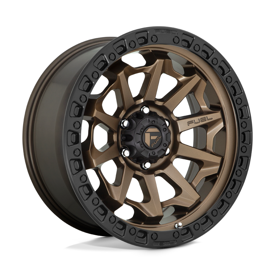 Fuel 1PC D696 Covert 20x9 8x165.1 MT-BRNZ-BBR - D69620908250