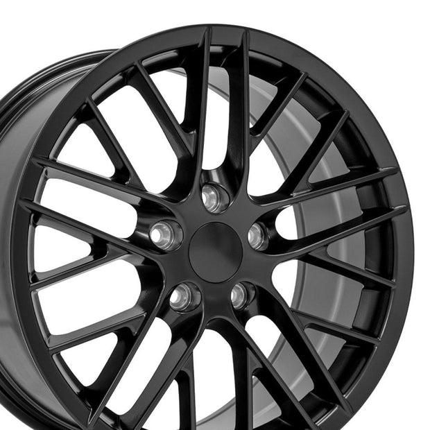 OE Wheels 18" Replica CV08B fits Chevrolet Corvette C6 ZR1 18x8.5 Satin - CV08B-18085-5475-56B1