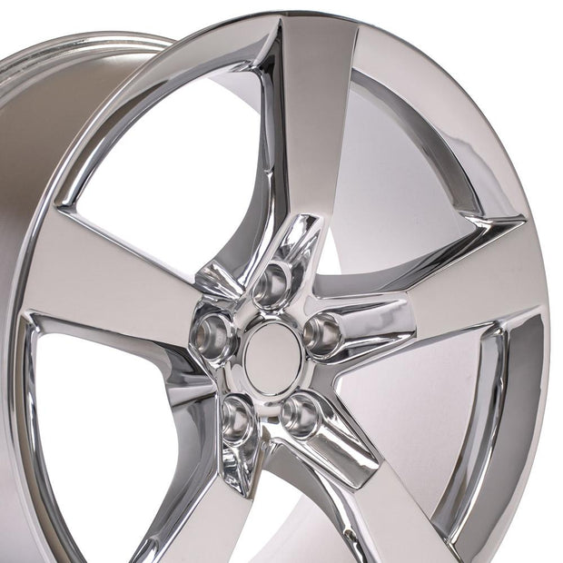 OE Wheels 20" Replica CV11 fits Chevrolet Camaro SS 20x9 Chrome - CV11-20090-5120-35C