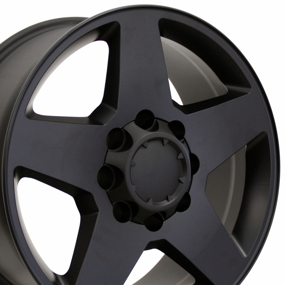 OE Wheels 20" Replica CV91B fits 8 Lug Chevrolet 20x8.5 Black - CV91B-20085-8180-44B1