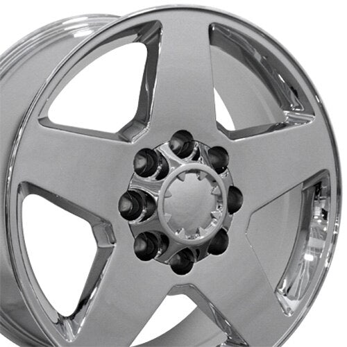 OE Wheels 20" Replica CV91B fits 8 Lug Chevrolet 20x8.5 Chrome - CV91B-20085-8180-44C